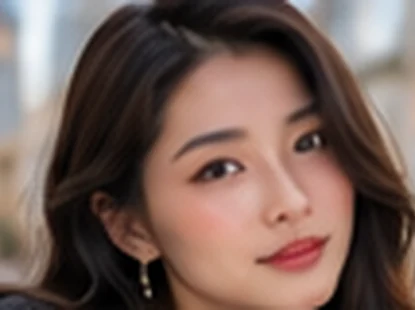 Illustrative portrait representing Korean Women